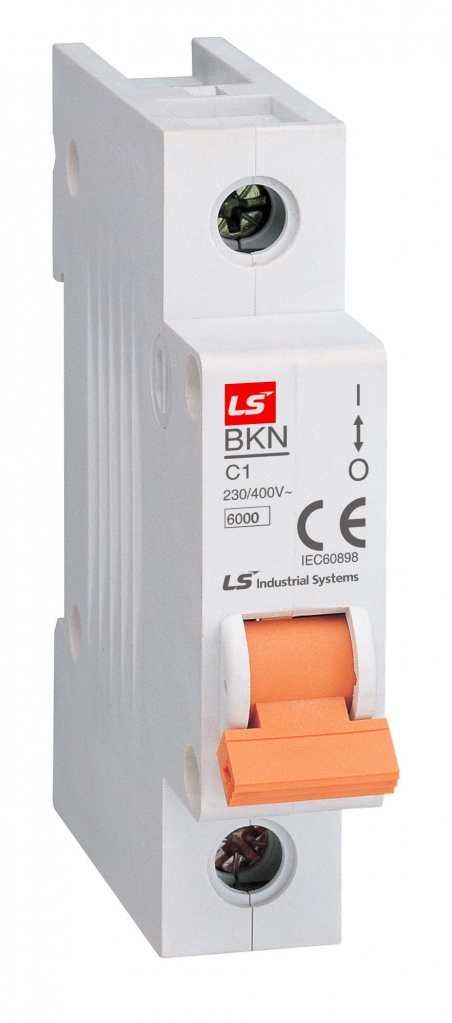 Модульный автоматический выключатель BKN 1P C3A - фото1