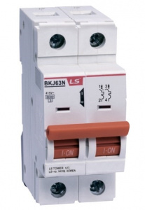 BKJ63N 2P C63 автоматический выключатель, арт. 06122660R0 - фото1
