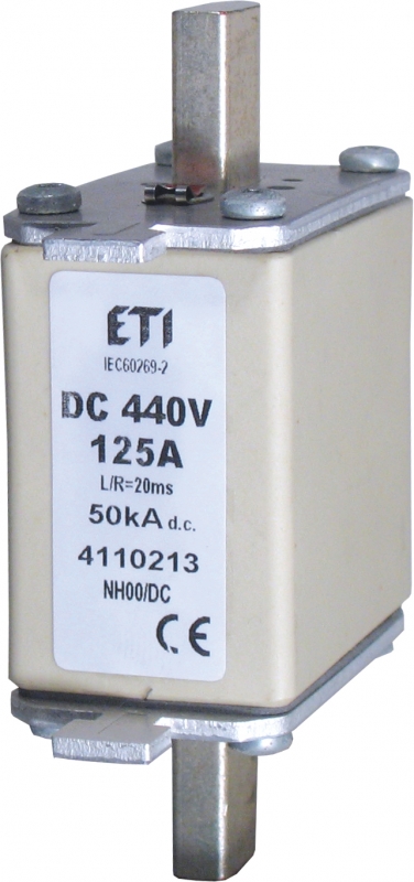 Предохранитель NH-1 DC 250A 440V DC