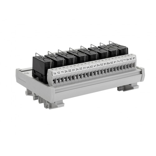 Релейный модуль двойной RMG-8 (24V AC/DC 10 A.)