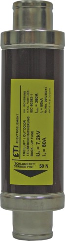 Высоковольтный предохранитель VVT-E 7.2kV  10A 442