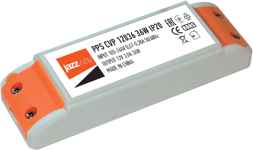 PPS CVP 12036 36w IP20 Блок питания IP20 для светодиодной ленты 12V - фото1