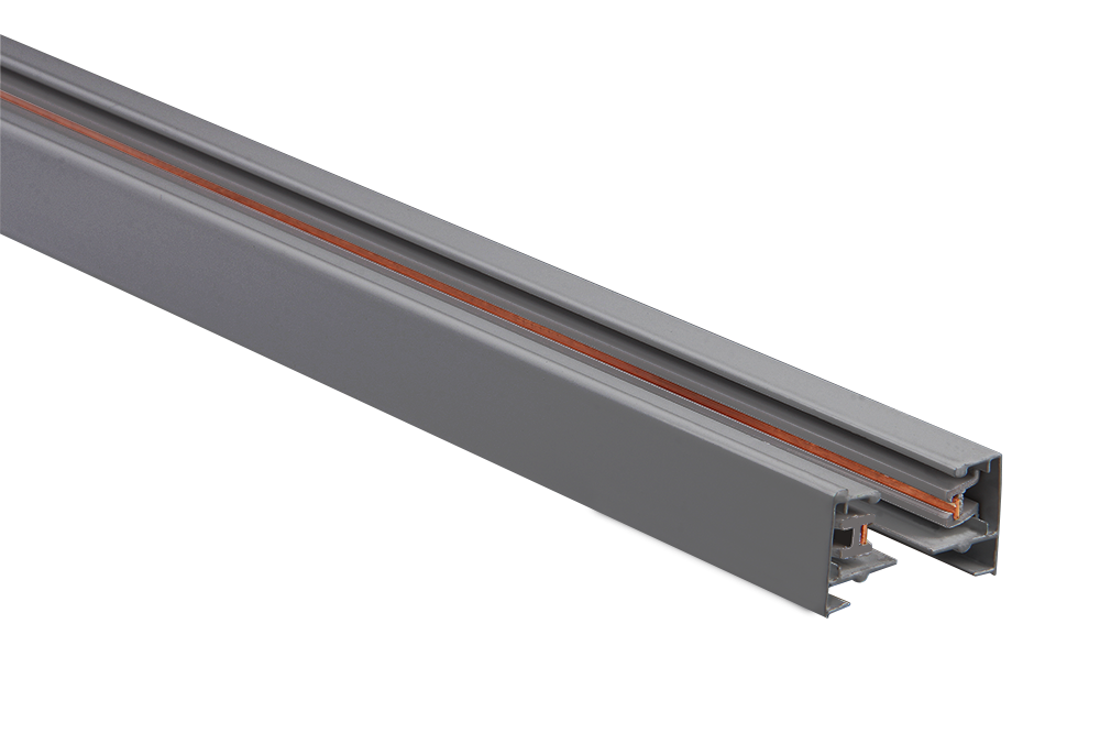 PTR 2M-GR Шинопровод серый 2м для трековых систем PTR - фото1