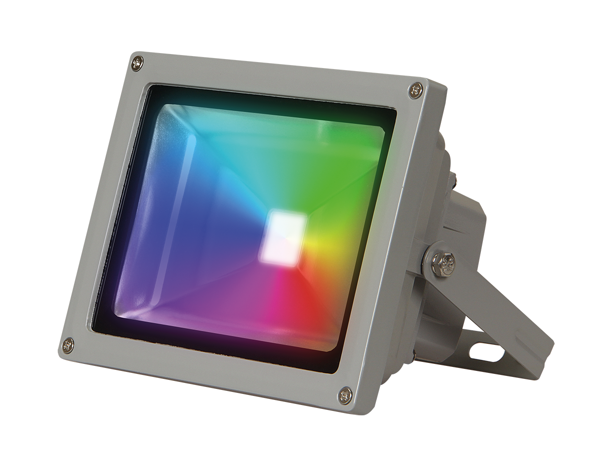 PFL-10W/RGB-RC/GR IP65 Прожектор светодиодный - фото1