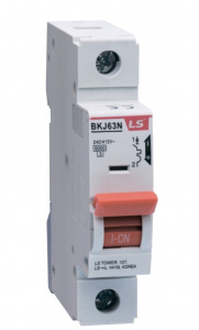 BKJ63N 1P B25 автоматический выключатель, арт. 06112369R0 - фото1
