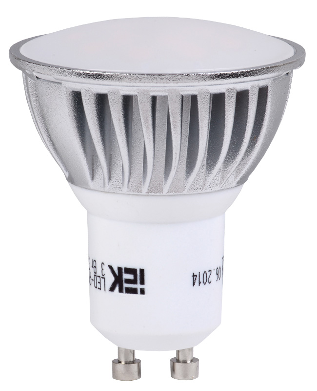 Лампа светодиодная PAR16 софит 3 Вт 180 Лм 230 В 3000 К GU10 -eco - фото1