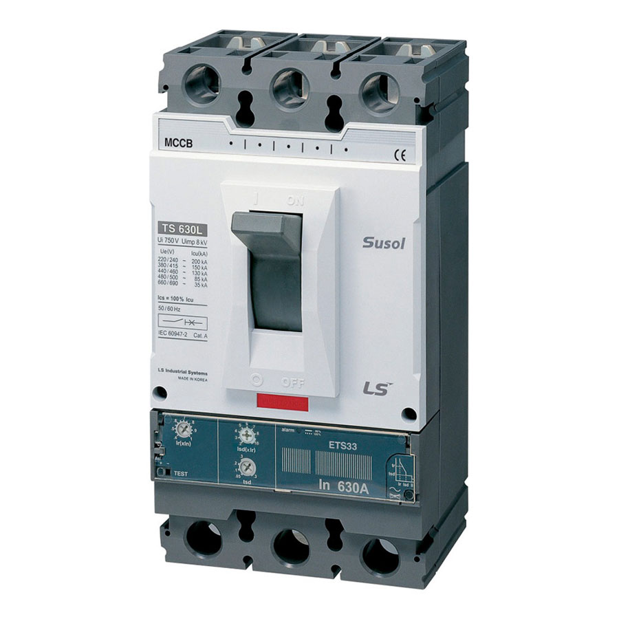 Автоматический выключатель в литом корпусе TS630N (65kA) ETS33 400A 3P3T - фото1