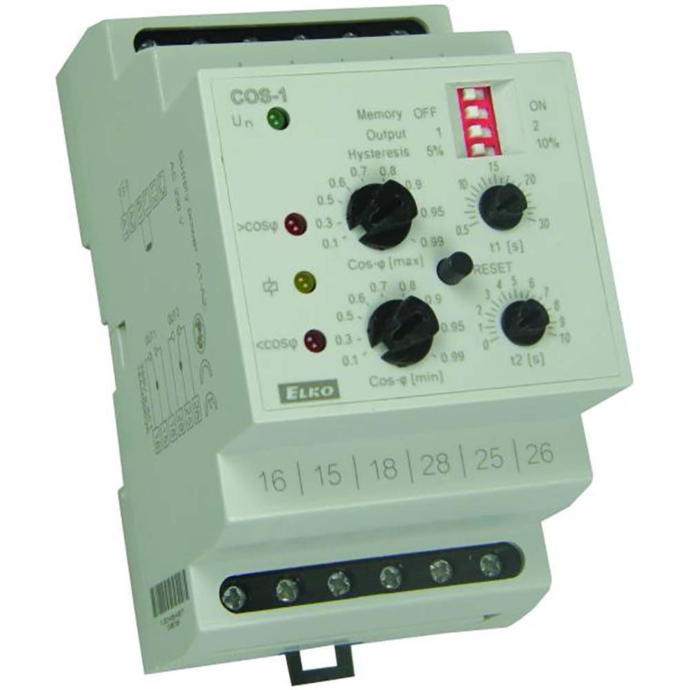 Реле контроля коэффициента мощности COS-1/230V - фото1