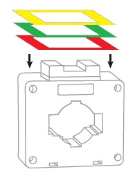 Цветные наклейки для трансформаторов тока ТТЕ и ТТЕ-А - фото2