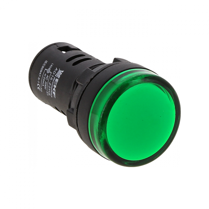 Матрица светодиодная AD16-16HS зеленая 24 В AC/DC (16мм) EKF PROxima - фото1
