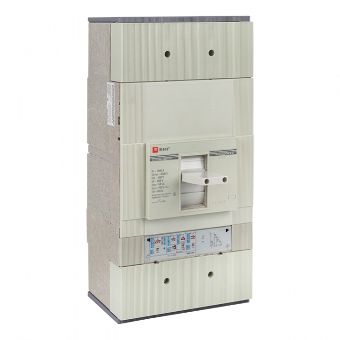 Выключатель автоматический ВА-99 1600/1600А 3P 50кА с электронным расцепителем EKF PROxima - фото1