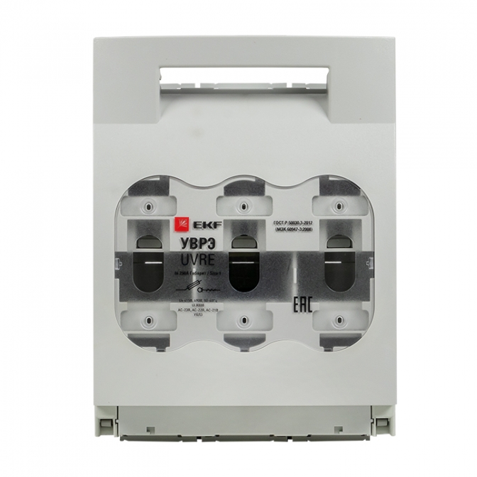 Выключатель-разъединитель УВРЭ 250А откидного типа под предохранители ППН (габ.1) EKF PROxima - фото3