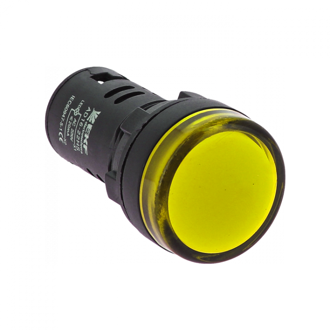 Матрица светодиодная AD16-22HS желтая 24В AC/DC EKF PROxima - фото2