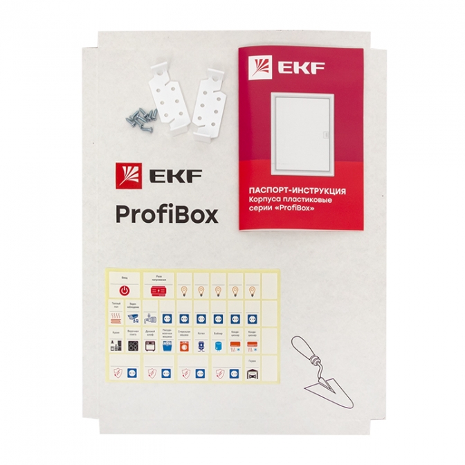 Щит распределительный встраиваемый "ProfiBox" 24+4 модуля IP41 EKF PROxima - фото3