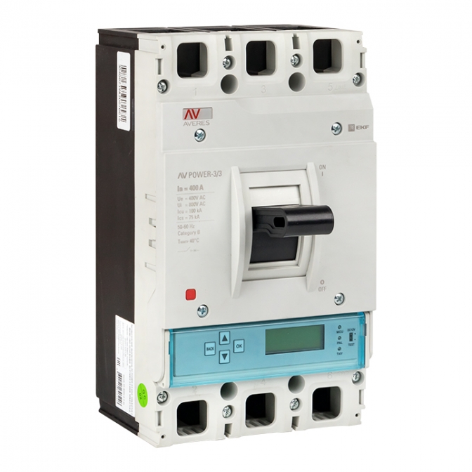 Автоматический выключатель AV POWER-3/3 400А 50kA ETU6.0 - фото1