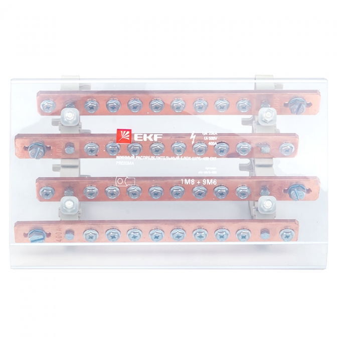 Шинный распределительный блок ШРБ-400 EKF PROxima - фото2