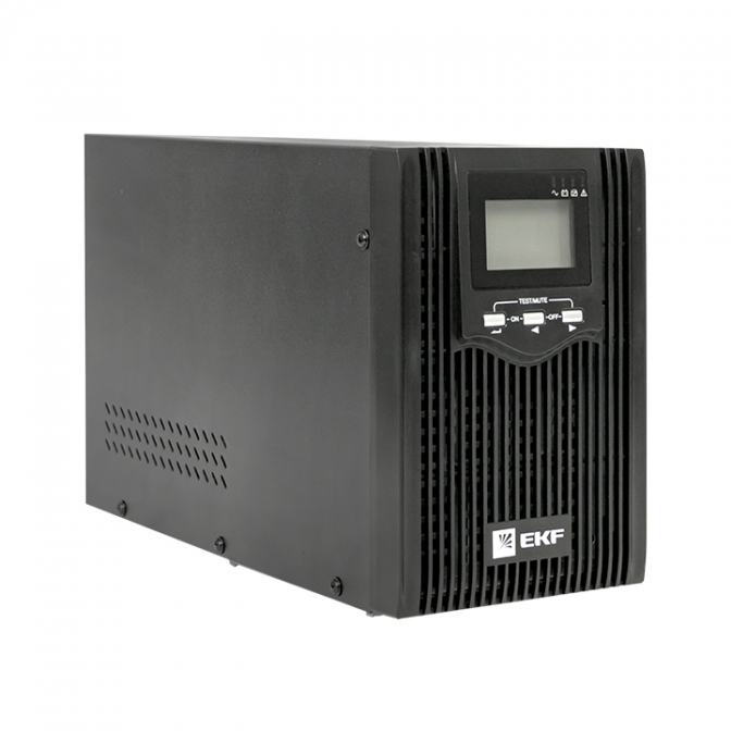 Источник Бесперебойного Питания Линейно-интерактивный E-Power PSW 600 1000 ВА PROxima, напольный, c АКБ 2 х 12В_7 Ач - фото1