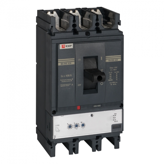 Выключатель автоматический ВА-99C (Compact NS) 630/400А 3P 45кА EKF PROxima - фото1