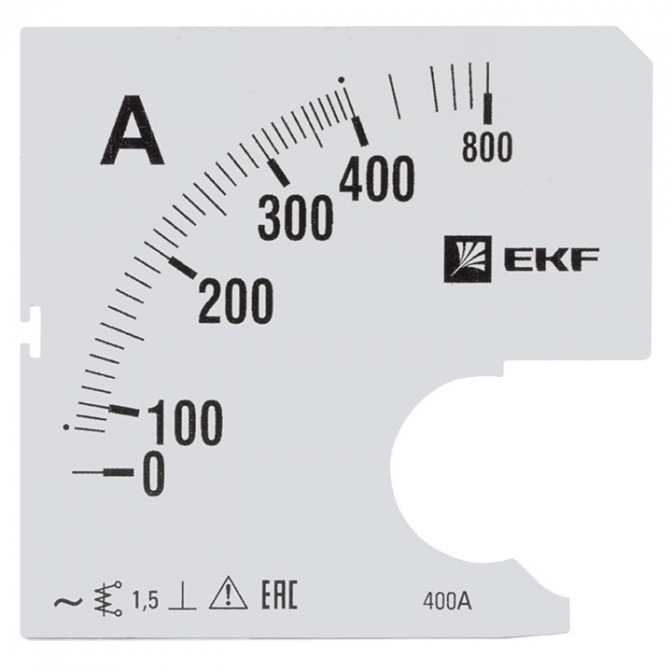 Шкала сменная для A961 400/5А-1,5 EKF PROxima - фото1