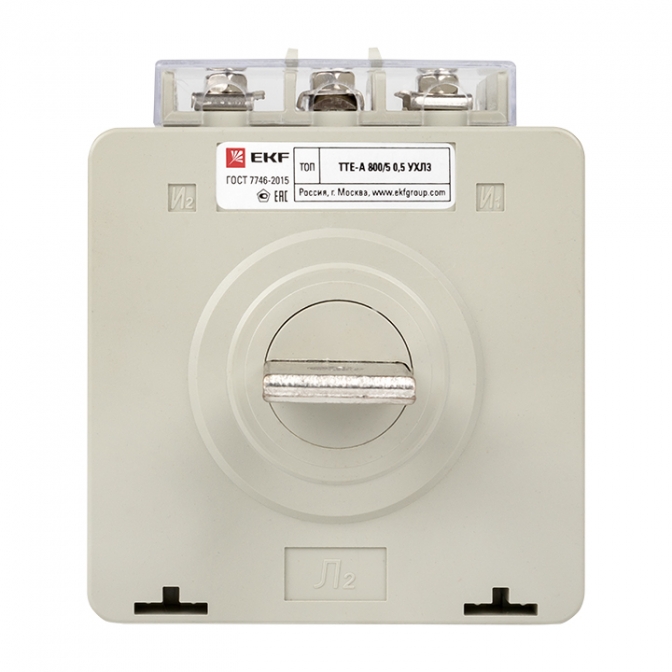 Трансформатор тока ТТЕ-A-800/5А с клеммой напряжения класс точности 0,5 EKF PROxima - фото4