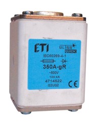 Предохранитель G2UQ2/125A/500V gR (200 kA) - фото1