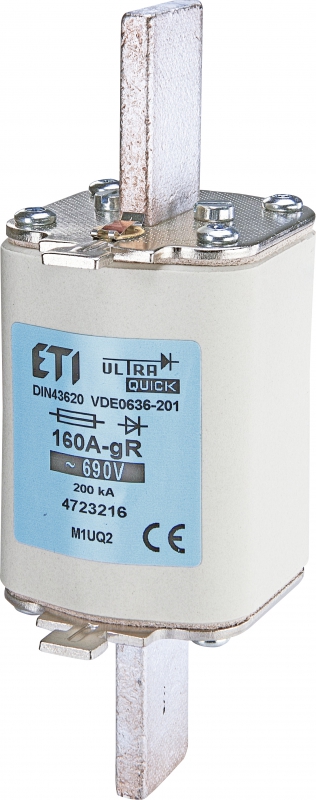 Предохранитель M1UQ2/125A/690V gR (200 kA) - фото1