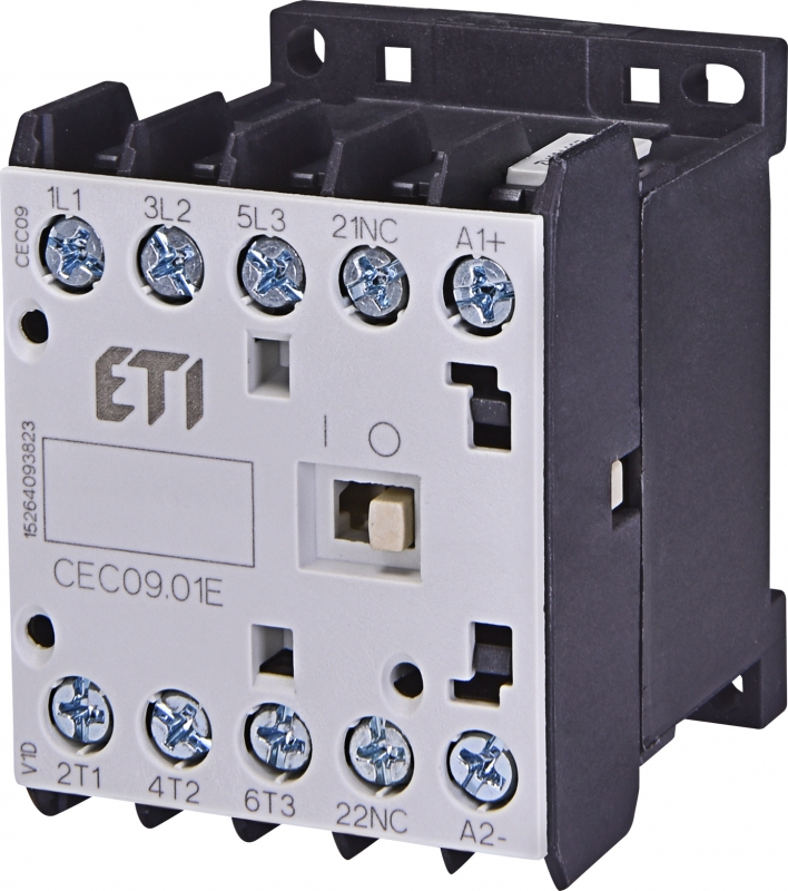 Контактор миниатюрный CEC 09.01-230V-50/60Hz (9A; 4kW; AC3) - фото1