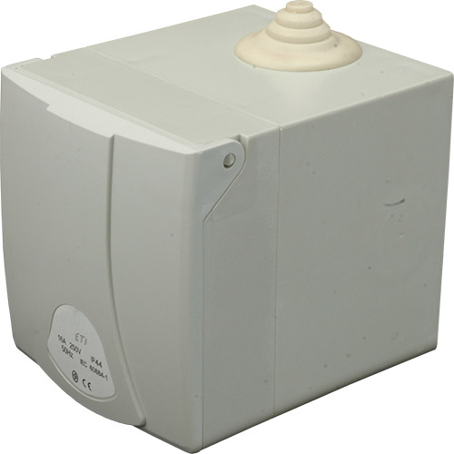 Розетка в коробке наружной установки EZBN-1643 IP44 (16A, 400V, 3P+PE) - фото1
