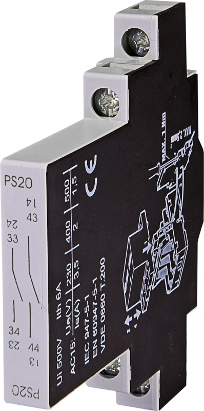 Блок-контакт PS 20 (2xNO) - фото1