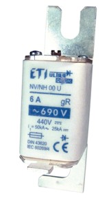 Предохранитель S00UQU/80/160A/690V aR (50kA) - фото1