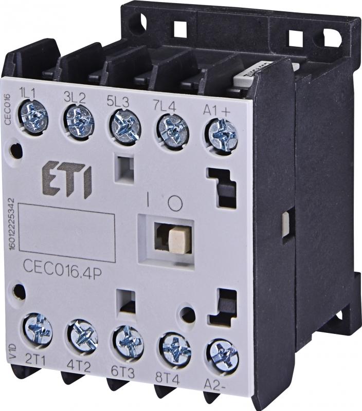 Контактор миниатюрный CEC 16.4P 230V АС (16A; 7,5kW; AC3) 4р (4 н.о.) - фото1