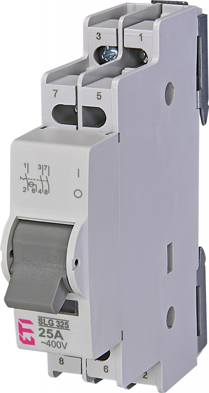 Выключатель с сигнальной лампой SLG 325 3p 25A (1-0) - фото1