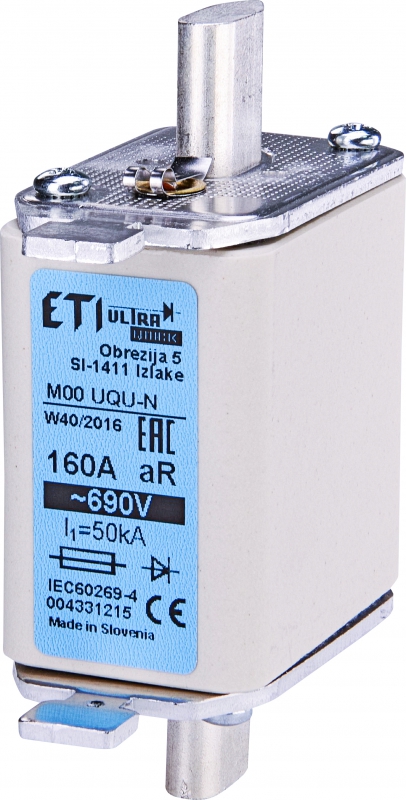 Предохранитель M00UQU-N/20A/690V gR (50kA) - фото1