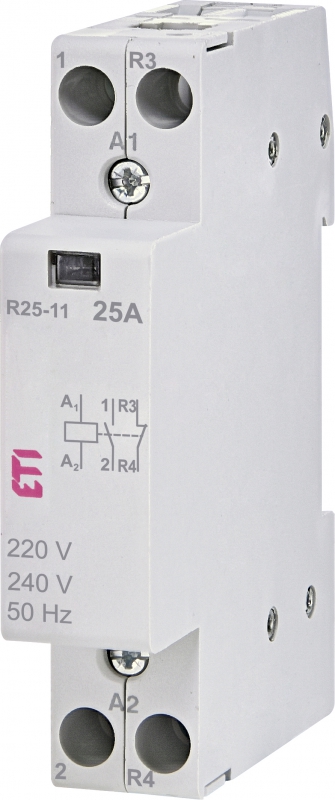Контактор модульный R 25-11 230V AC 25A (AC1) - фото1
