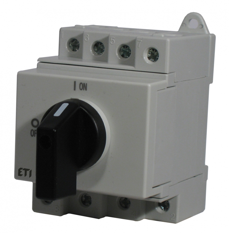 Выключатель нагрузки LS 16 SMA A4 4р "1-0" 16A 1000V DC - фото1