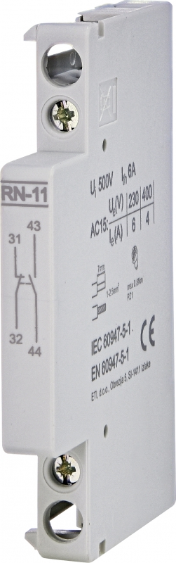 Блок- контакт RN-11 (1NO+1NC) (для типа RA/RD) - фото1