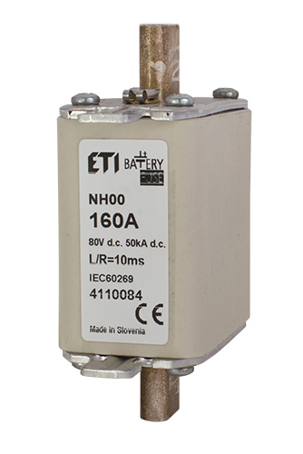 Предохранитель ножевой NH-00 Battery 160A 80V DC - фото1