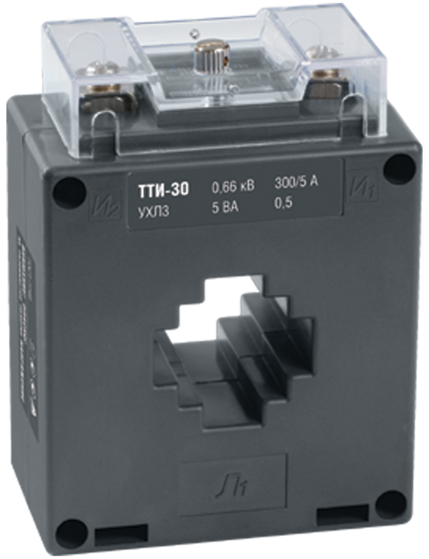 Трансформатор тока ТТИ-30  300/5А  5ВА  класс 0,5SS - фото1