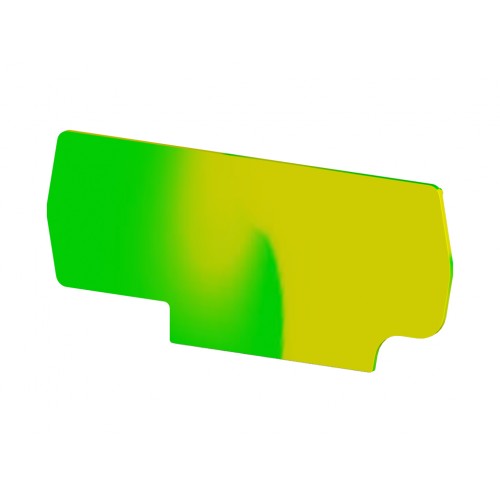 Концевой сегмент на клеммники PYK 2,5C (желт.-зел.); NPP PYK 2,5CT - фото1