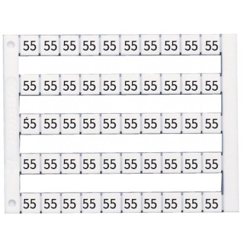 DY5,Горизонтальная маркировка  (61...70), DY5, 1 шт = 10 шильдиков (упаковка 50 шт.) - фото1