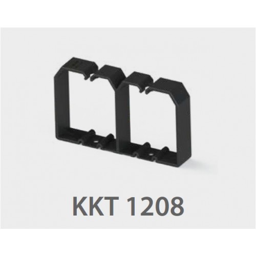 KKT 1208  120x80 Держатель кабеля для к/к; (Черный) - фото1