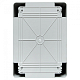 Щит пластиковый с монтажной платой прозр. дверь 350х250х150 мм IP65 EKF PROxima - фото3