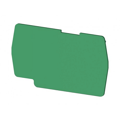 Концевой сегмент на клеммники PYK 4 (зеленый); NPP PYK4 - фото1