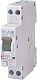 Дифференциальный автоматический выключатель KZS-1M B 6/0,03 тип A (6kA) (нижн. подключ.) - фото1