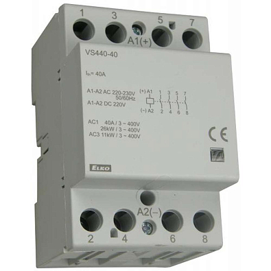 Модульный контактор VS440-04/24V - фото1