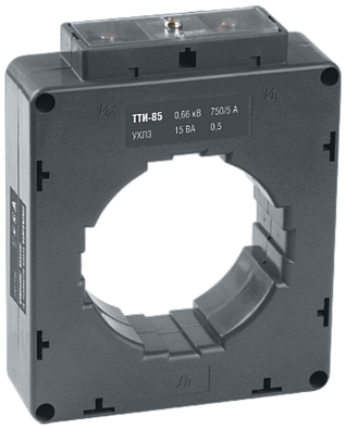Трансформатор тока ТТИ-85  750/5А  15ВА  класс 0,5 - фото1