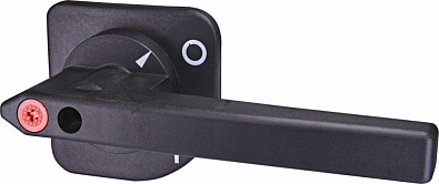 Рукоятка для LA5 (до 1250А) на дверцу шкафа (черная) - фото1