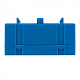 Шина "0" N (6х9мм) 8 отверстий латунь синий изолированный корпус на DIN-рейку EKF PROxima - фото4