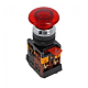 Кнопка AELA-22 красная с подсветкой NO+NC 380В Грибок EKF PROxima - фото1