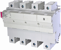 Разъединитель для цилиндрических предохранителей EFD 22 3p+N